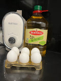 Custom made Bedazzled Resin Egg Holder for 6 eggs